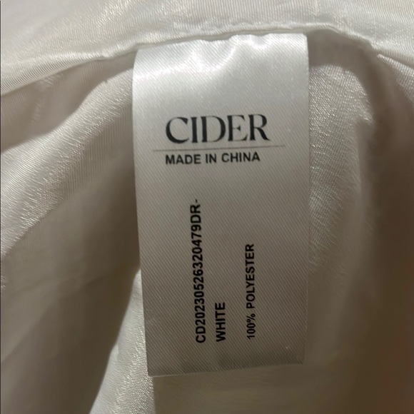 NWT Cider Black and White Mini Dress 
Size 3X - Picture 5 of 6